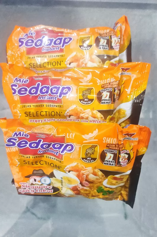 Mie sedap selection Singapore laksa/3